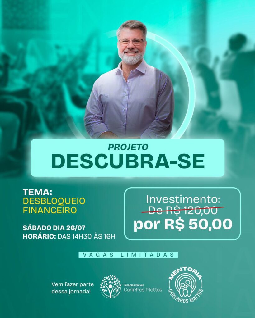 Desbloqueio Financeiro com Carlinhos Mattos 1 desbloqueio financeiro
